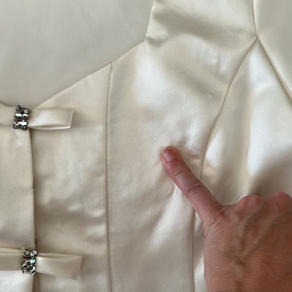 Vintage Nu Mode white pant suit size 8 - Picture 11 of 14